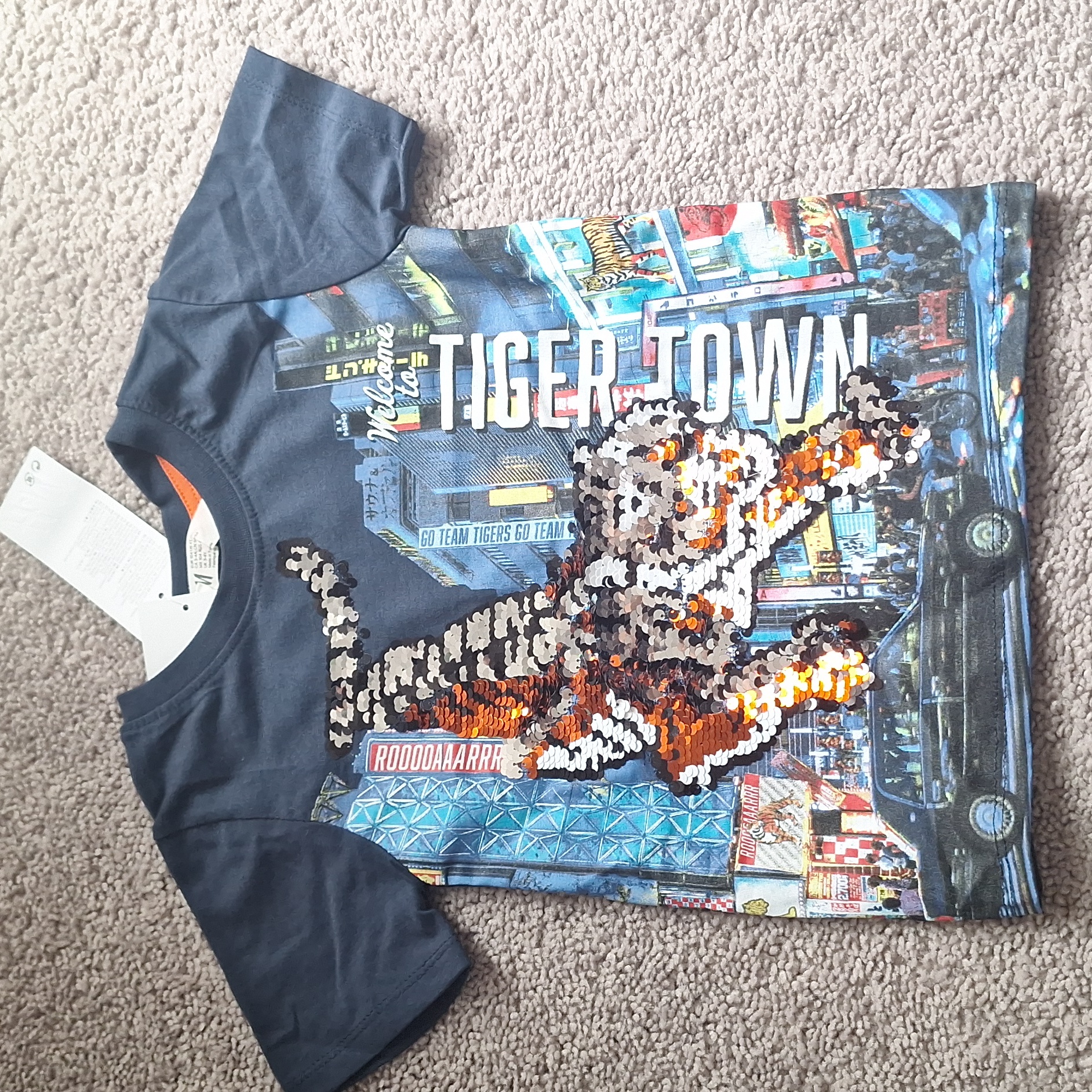 Basic T Shirt With Sequence